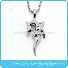 F-P0026 Stainless Steel Skeleton Sword Cross Pendant Necklace Fashion Vintage Men Necklace Sword jewelry